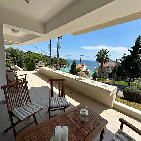 Navy View Villa Palaiontsiflikion Exterior photo